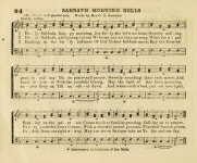 S. Melodies: a new collection of hymns and tunes for the Sabbath school 94. Holy Sabbath, happy morning | Hymnary.org