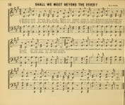 2: a collection of beautiful songs for Sunday Schools and the Family Circle 52. Shall we meet beyond the river | Hymnary.org