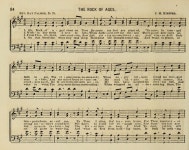 songs, hymns, chants, anthems and choruses,for the Sabbath school and home sircle 84. Oh, Rock of ages! since on Thee | Hymnary.org