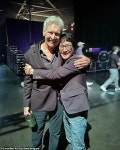 Huy Quan reunite after 38 years | Daily Mail Online Harrison Ford and Temple Of Dooms Ke Huy Quan reunite after 38 years