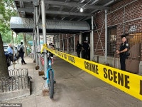 Father fatally stabs his wife and their two young kids, 1, and 3, before killing himself inside swanky Upper West Side apartment... 