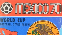 Rare copy of first ever Panini World Cup sticker album from Mexico 1970 is set to fetch record price at auction after gathering... 