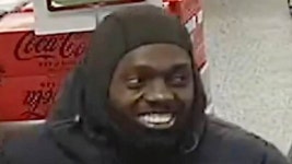 Moment clumsy thug fled shop after knife fell out of his coat in front of shocked staff | Daily Mail Online Moment clumsy thug... 