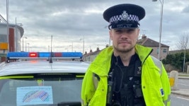 Police officer who caught his PC ex-girlfriend in state of undress with another cop, scuffled with him and later smashed her... 