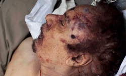 Gaddafi dead: Brutal end for Libya tyrant who exported terror | Daily Mail Online MAIL COMMENT: Brutal end for tyrant who... 