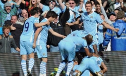 League as QPR survive | Daily Mail Online Manchester City 3 QPR 2: They all aged 44 years in just 93 minutes... but it was worth it