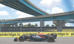 Verstappen takes sprint pole in Miami Grand Prix - Sport - DAWN.COM Verstappen takes sprint pole in Miami Grand Prix