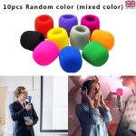 10x Microphone Sponge Foam Cover Mic Studio Windscreen Cap Karaoke Sound Screen :: - 비드바이코리아 - 해외 전문 경매대행... 