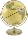 8 Antique World Globe Vintage Earth Globe for Kids & Adults... World Globe Vintage Earth Globe for Kids & Adults Geography Learnin :: 