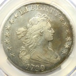 1795 Flowing Hair Silver Dollar 2 Leaves $1 PCGS F15 OGH #6664 - 비드바이코리아 - 일본 해외경매·구매대행, 야후옥션, 미국 eBay