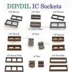 DIL IC Sockets Integrated Circuit Socket DIP Holder 6/8/14/16/18/20/24/28/40 Pin - 비드바이코리아 - 일본 해외경매·구매대행... 