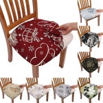 Stretch Dining Chair Seat Covers Removable Seat Cushion Slipcovers Protector UK :: - 비드바이코리아 - 해외 전문 경매대행... 