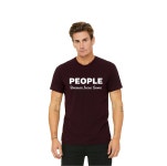 PEOPLE Because Jesus Saves Personalized Christian Gifts, Inspirational Graphic Tees for Men, Funny People Shirts, Religious... 