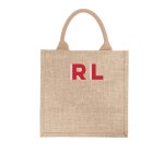 Shadow Monogram Mini Jute Carryall - Etsy