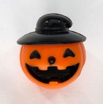 1970s Vintage Halloween Jack-o-lantern in Black Hat Pencil - Etsy