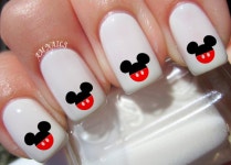 52 Mickey Mouse Pant Ears Nail Decals A1214 - Etsy 52 Mickey Mouse Pant Ears Nail Decals  A1214 - Etsy