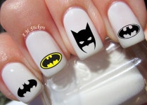 52 BMAN Nail Decals | Etsy