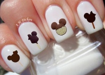 53 Mickey Ice Cream Nail Decals A1230 - Etsy 53 Mickey Ice Cream Nail Decals  A1230 - Etsy