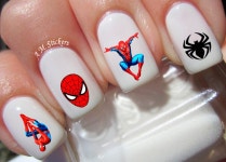 66 S Man Nail Decals - A1272 - Etsy