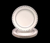Four Sango Intrigue 8398 Large Dinner Plates. Avante - Etsy Canada