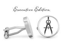 Drafting Compass Cufflinks Geometry Cuff Links lifetime - Etsy