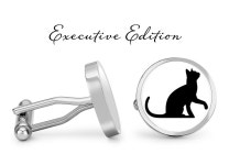 Playful Cat Cufflinks Cute Cat Cuff Links Black Cat Cufflink Cat Cuff Links pair Lifetime Guarantee S0445 - Etsy