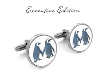 Penguin Couple Cufflinks - Penguin Cuff Links - Penguins Cufflink (pair) Lifetime Guarantee (S0490) - Etsy