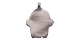 SALE Sterling Silver Hamsa /hand of Fatima /good Luck Charm - Etsy