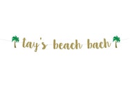 Beach Bachelorette Banner Beach Bach Bachelorette Party - Etsy