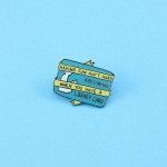 Having Fun Aint Hard When You Have A Library Card Enamel Pin // Bibliophile, Book Lover, Bookish, Introvert, Introvert Doodles... 
