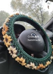 COLORFUL Steering Wheel Cover Crochet Steering Wheel Cover Car - Etsy