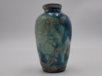 Vintage Raku Vase - Etsy