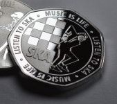 SKA Music 2TONE Silver Commemorative. Music is Life Listen to - Etsy