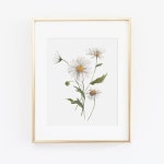 Daisies Watercolor Print  Watercolor Daisies Print Set  | Etsy Daisies Watercolor Print | Watercolor Daisies Print Set... 