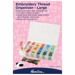 Embroidery Thread Organiser Plastic Storage Box With Thread Bobbins Cross Stitch Floss Skeins Medium H3003.M Large H3003.lhemline... 