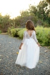 Bohemian Boho Flower Girl Dress Long Sleeve Flower Girl - Etsy Bohemian Boho Flower Girl Dress  Long Sleeve Flower Girl - Etsy