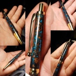 Copper Click Pen with force patina. Pen. Copper. Edc.Mens. | Etsy