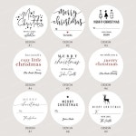 Christmas Gift Stickerspersonalized Christmas Gift - Etsy