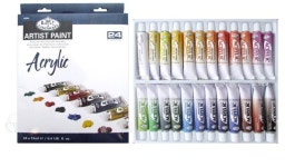 ROYAL LANGNICKEL Acrylic Paint Tubes Art Supplies 24pc Set | Etsy