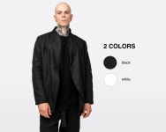 Black Linen Jacket, Mens Punk Rock Cardigan, Cyberpunk Gothic Clothing, Formal Classic Blazer, Casual Coat, A0411 - Etsy