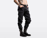 Cargo Pants, Futuristic Techwear Pants for Men, Streetwear Cotton Pants, Rave Trousers, Mens Gothic Cyberpunk Clothing, A0313 - Etsy
