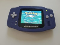 Nintendo Gameboy Advance Console Grape Backlight IPS Tactile Buttons - Etsy