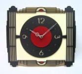 Handmade Marquee Art Deco Style Wall Clock New Media Room - Etsy