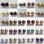 30 Swarovski Crystal 5810 Pearl Beads 8mm Pick You Colour - Etsy
