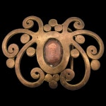 Hippie Bubble Swirl Art Abstract Solid Brass 1970s Vintage Belt Buckle - Etsy