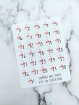 Planner Sticker Flamingo Date Covers DC013 Gift for Her - Etsy Planner Sticker Flamingo Date Covers  DC013  Gift for Her  - Etsy