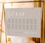 Printable Seating Plan Modern Wedding Seating Chart Template - Etsy