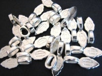 Silver Zamac Bail 10.5mm, Support to Stick for Creating Silver Pendant, Stone Bail, Pendant Support, X5 G0903 - Etsy