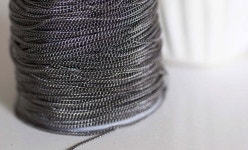 Fine Metalgun Chain Flat Mesh 1mm, Jewelry Chain, Black Chain, Jewelry Creation, Chain Wholesaler, 5 Meters (G0995) - Etsy