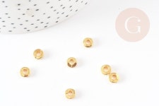 Gold Zamac Spacer Beads 6mm, X50 (G1343) - Etsy